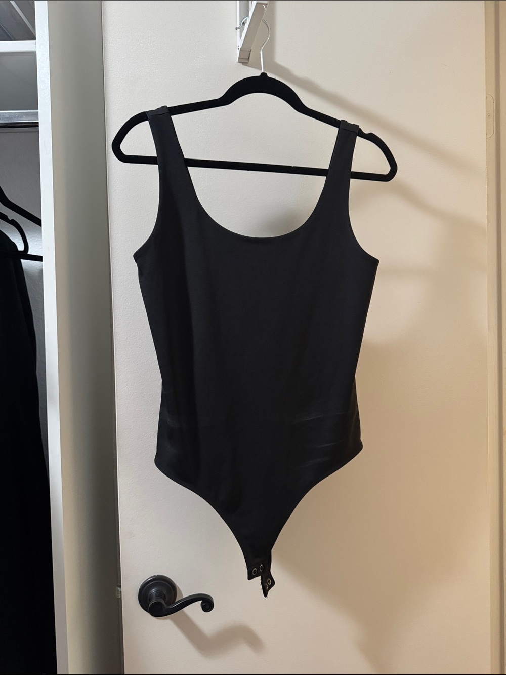 Express Black Scoop Neck Kids One-Piece Bodysuit